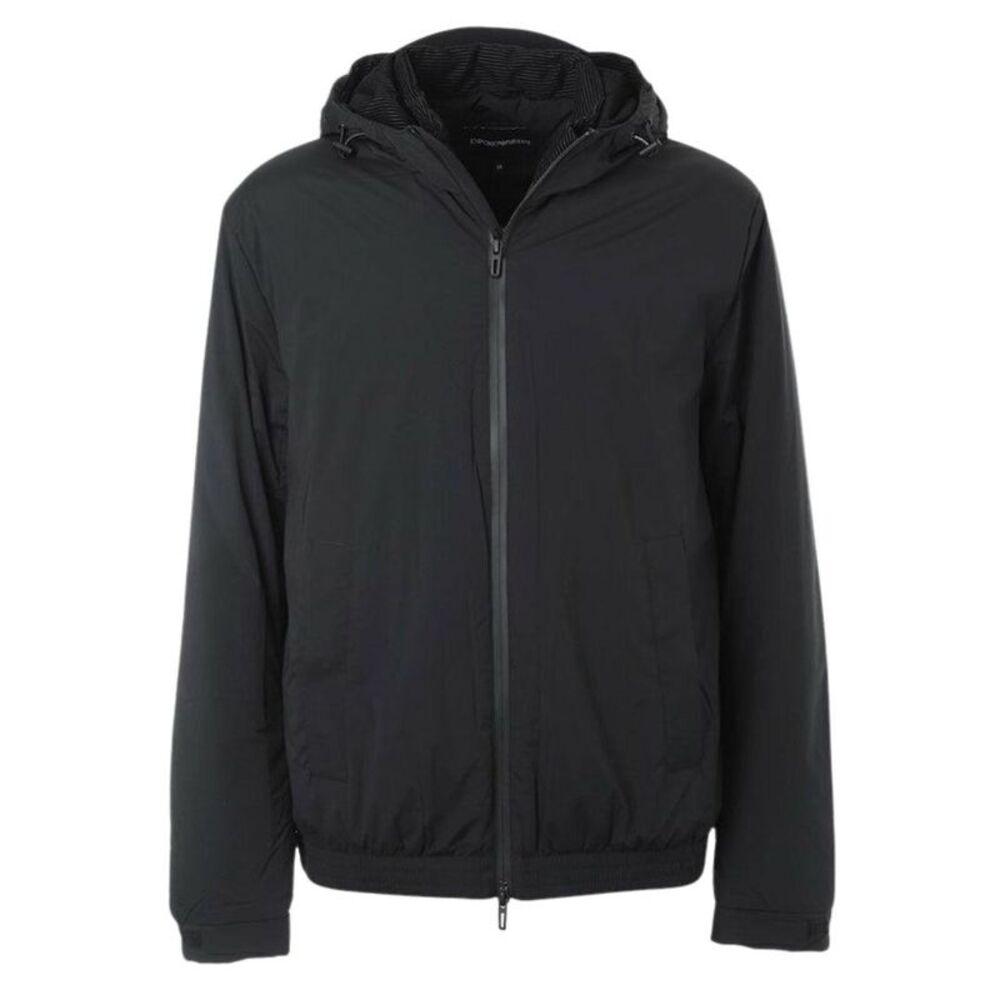 Emporio Armani Mens Polyamide Jacket / Black